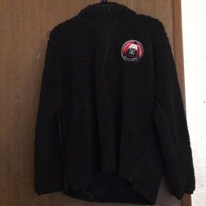 Fluffy wool sweatshirt